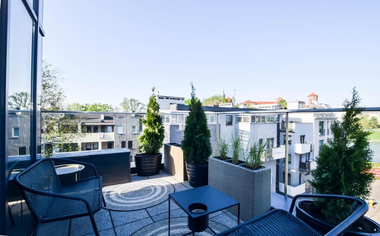 Apartamenty Nad Wisla Cracóvia Exterior foto